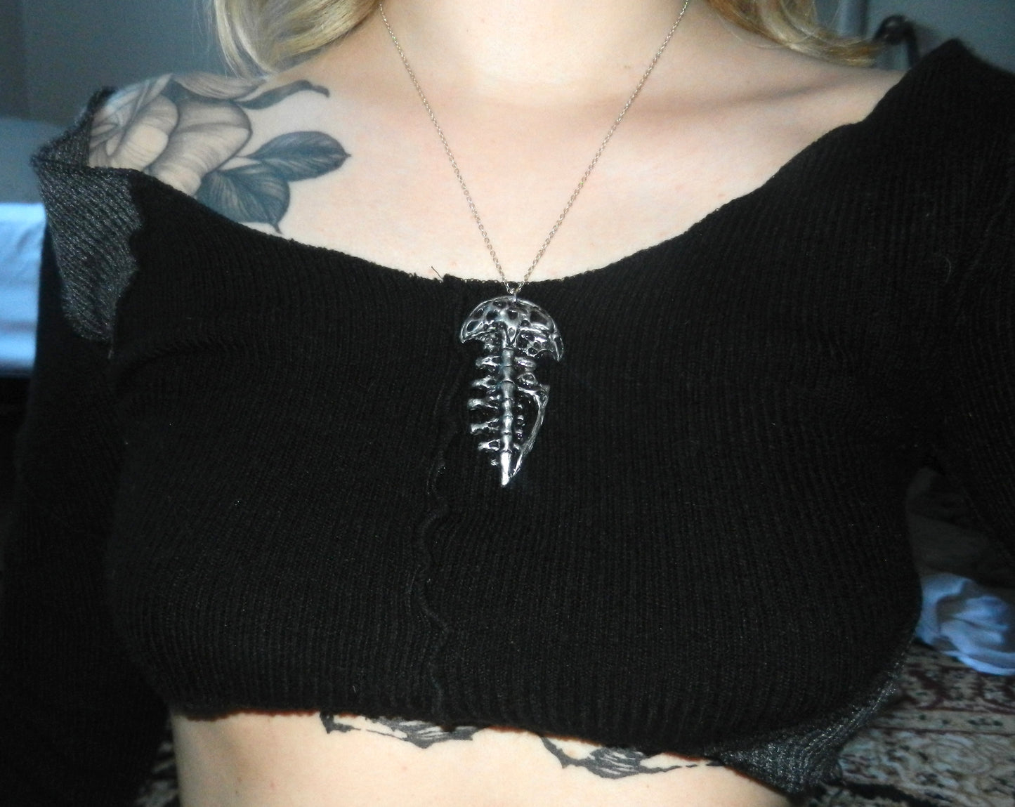 1/1 spine key necklace