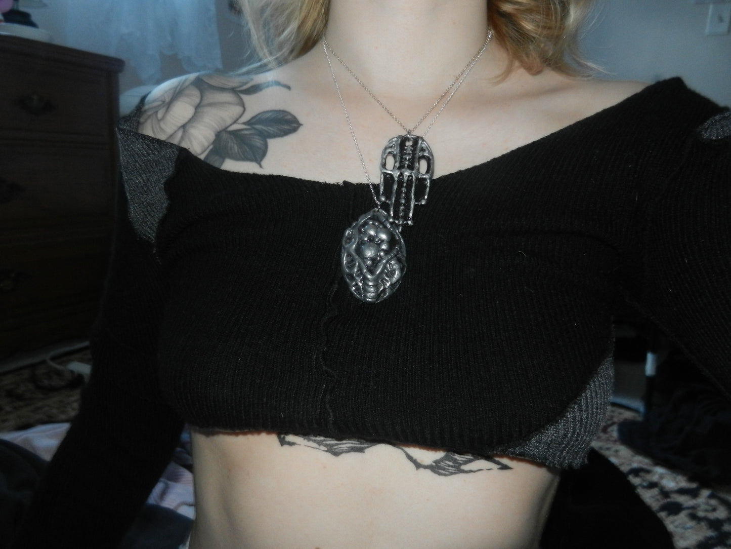 1/1 mechanical cathedral necklace