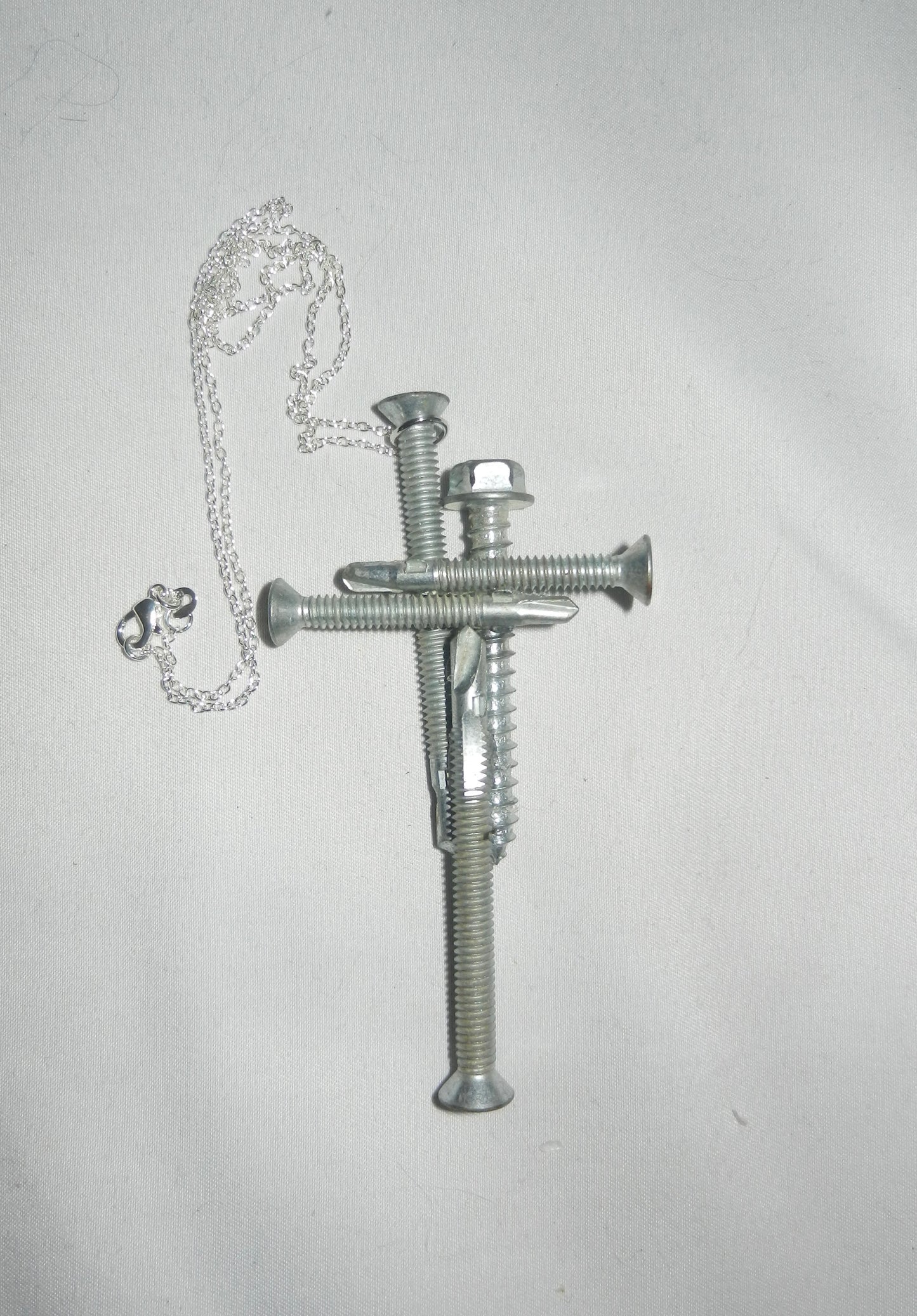 1/1 nails cross necklace