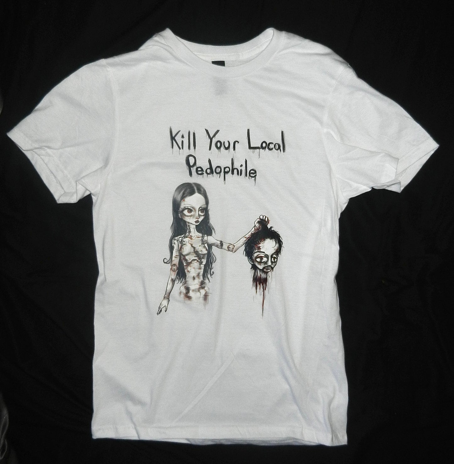 kill your local pedophile tshirt
