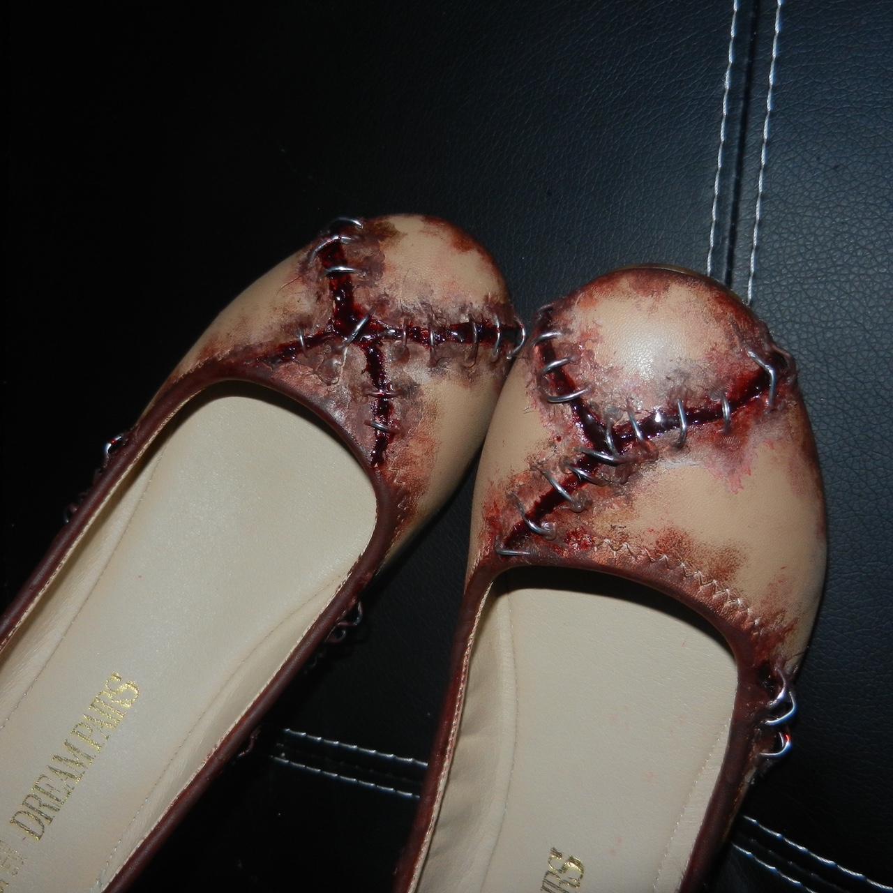 stitched flats