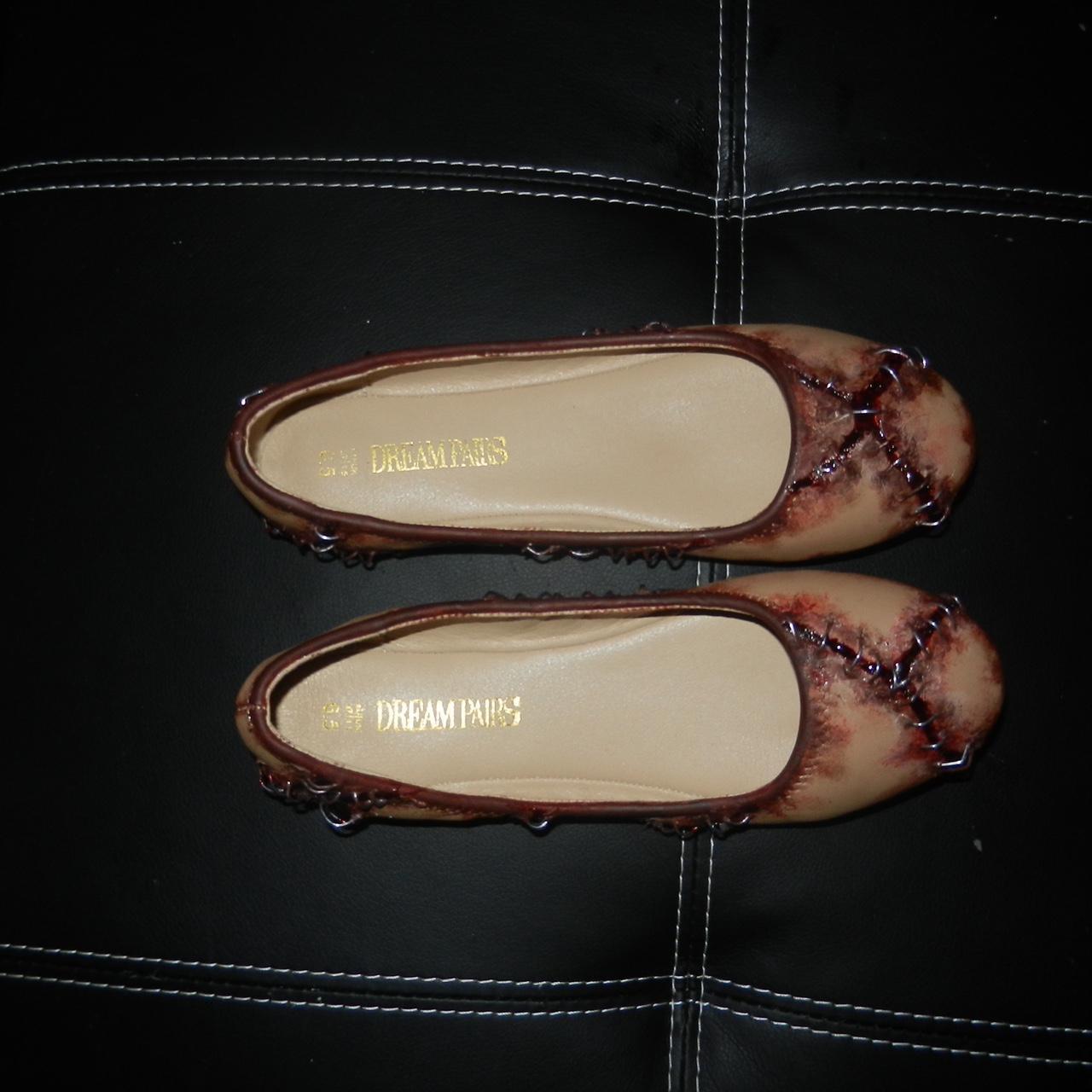 stitched flats