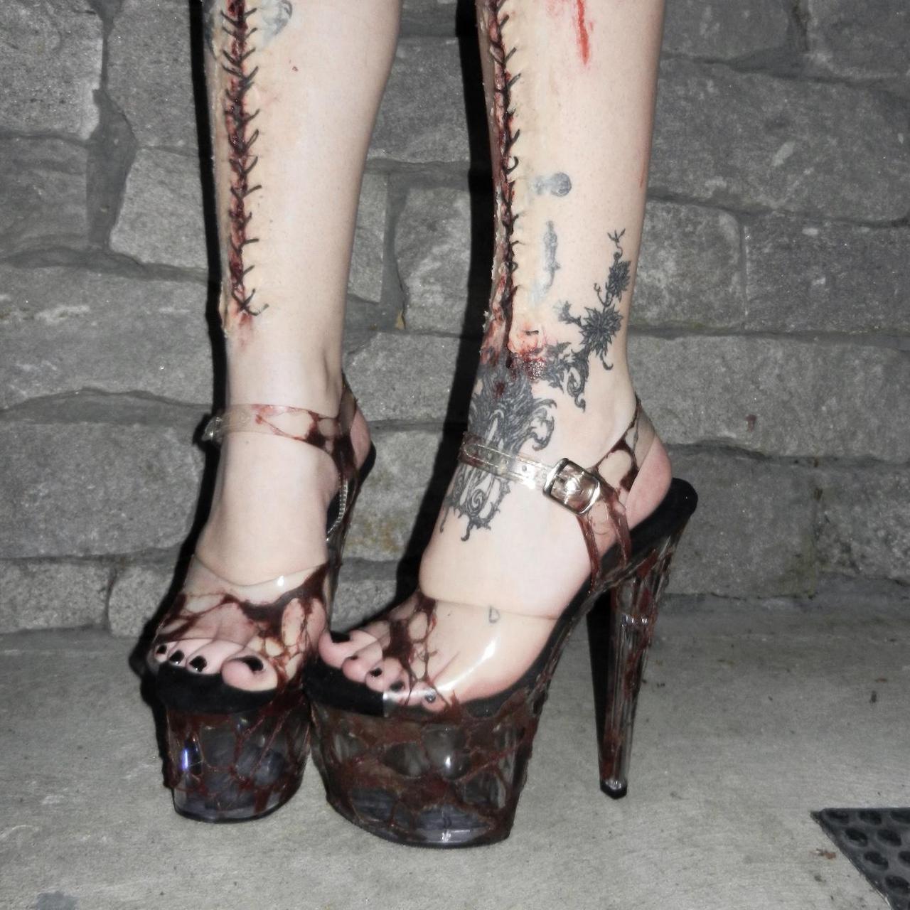 rotting flesh heels