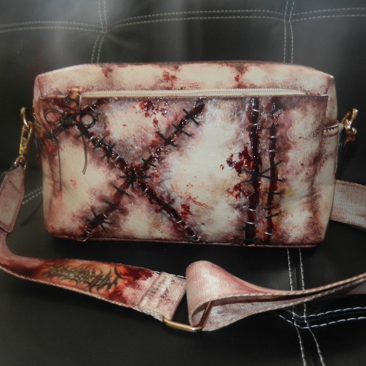 stitched bag