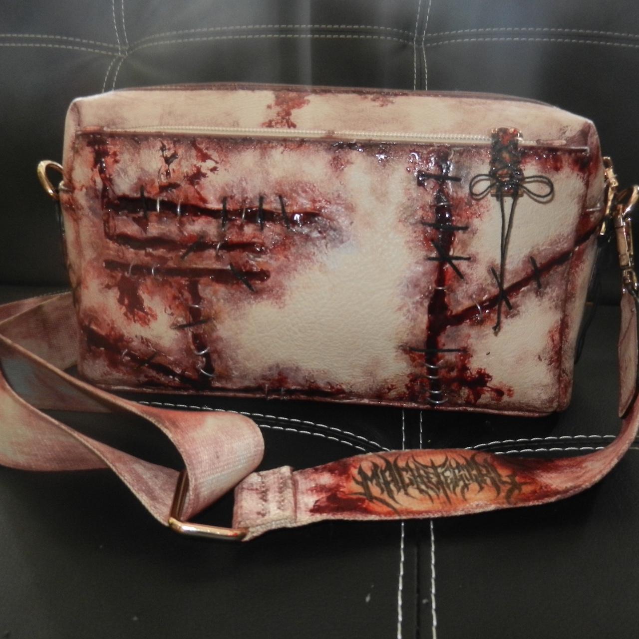 stitched bag