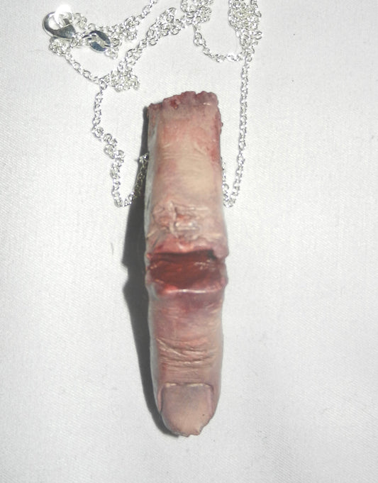 1/1 broken finger necklace