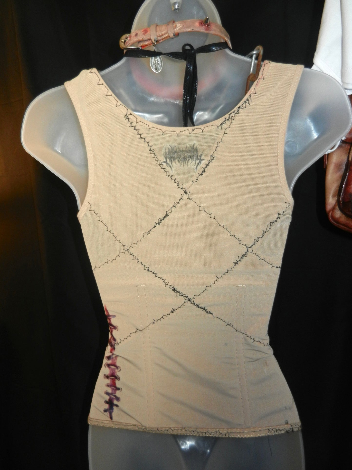 1/1 stitches waist corset