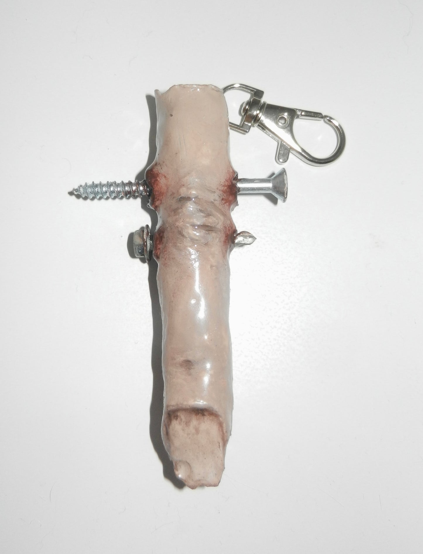 PREORDER nails finger keychain
