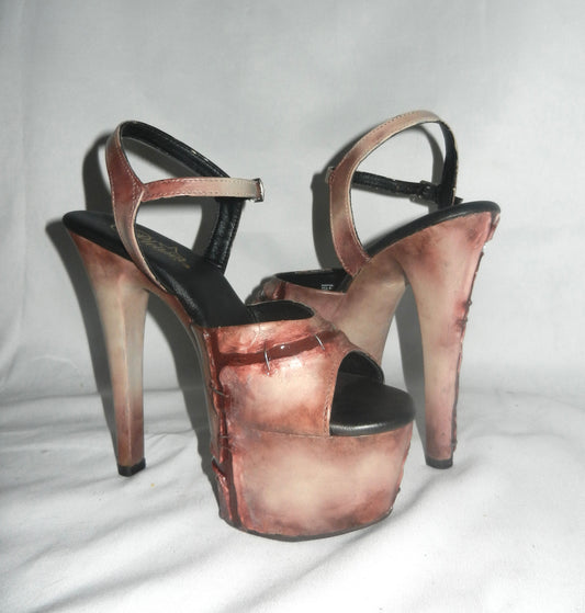 1/1 size 8 skin heels