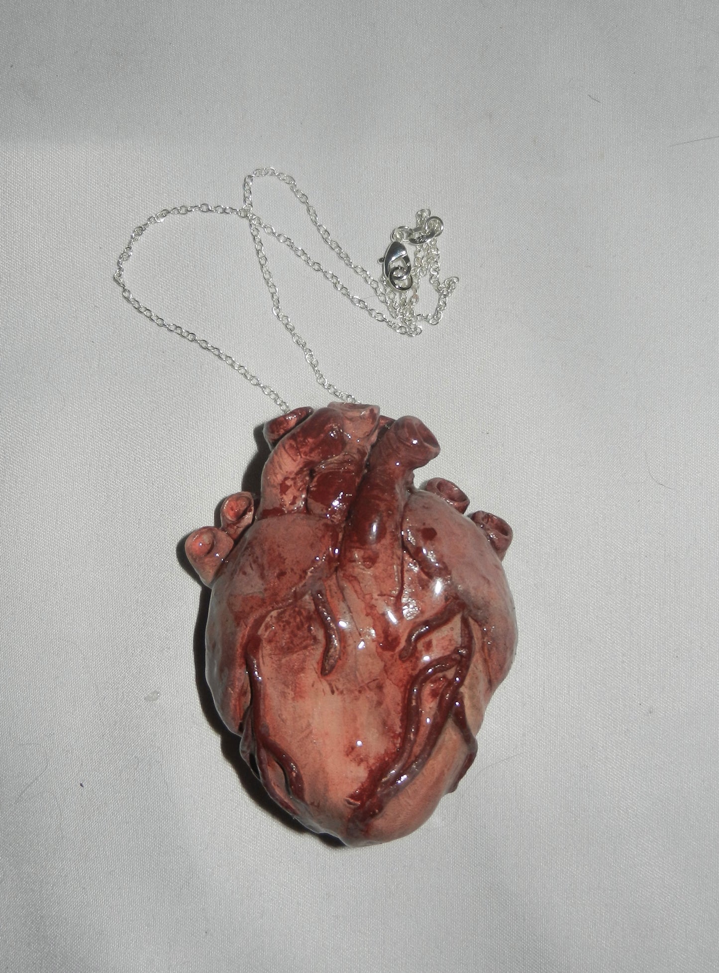 1/1 anatomical heart necklace