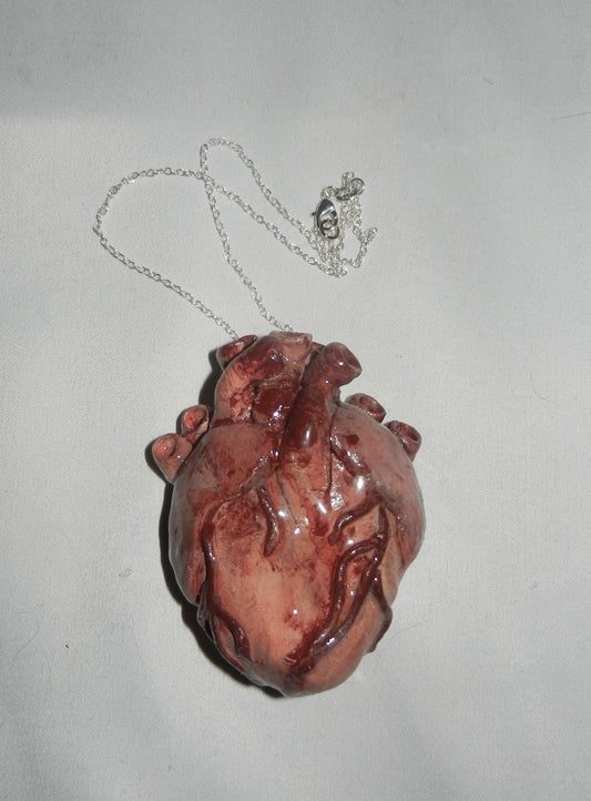 1/1 anatomical heart necklace