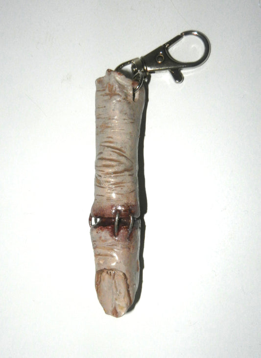 PREORDER stitched finger keychain