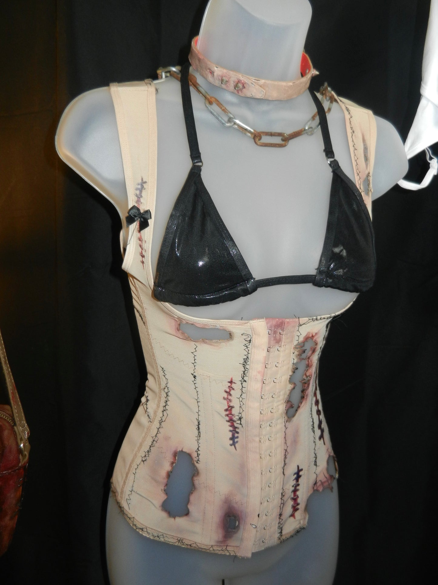 1/1 stitches waist corset