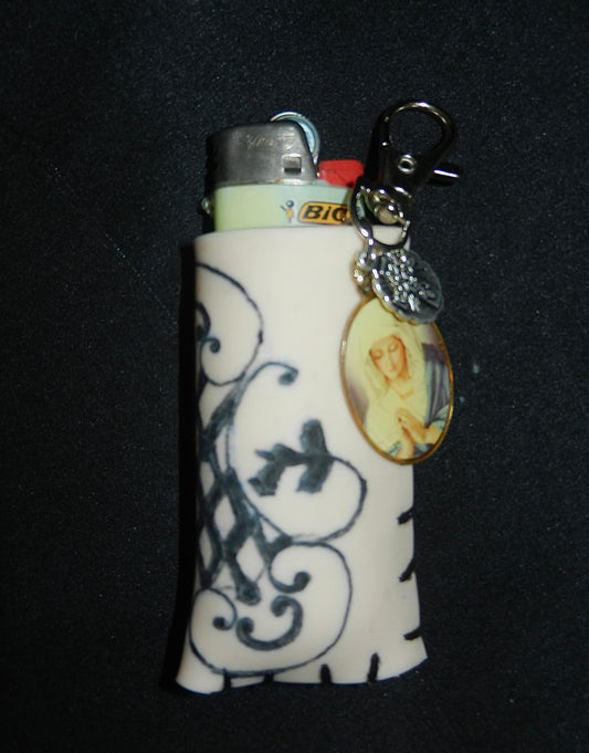 1/1 tattooed skin lighter case