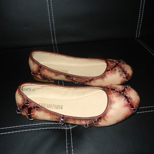 stitched flats