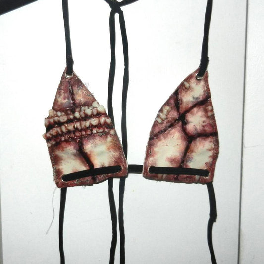 flesh + teeth bra