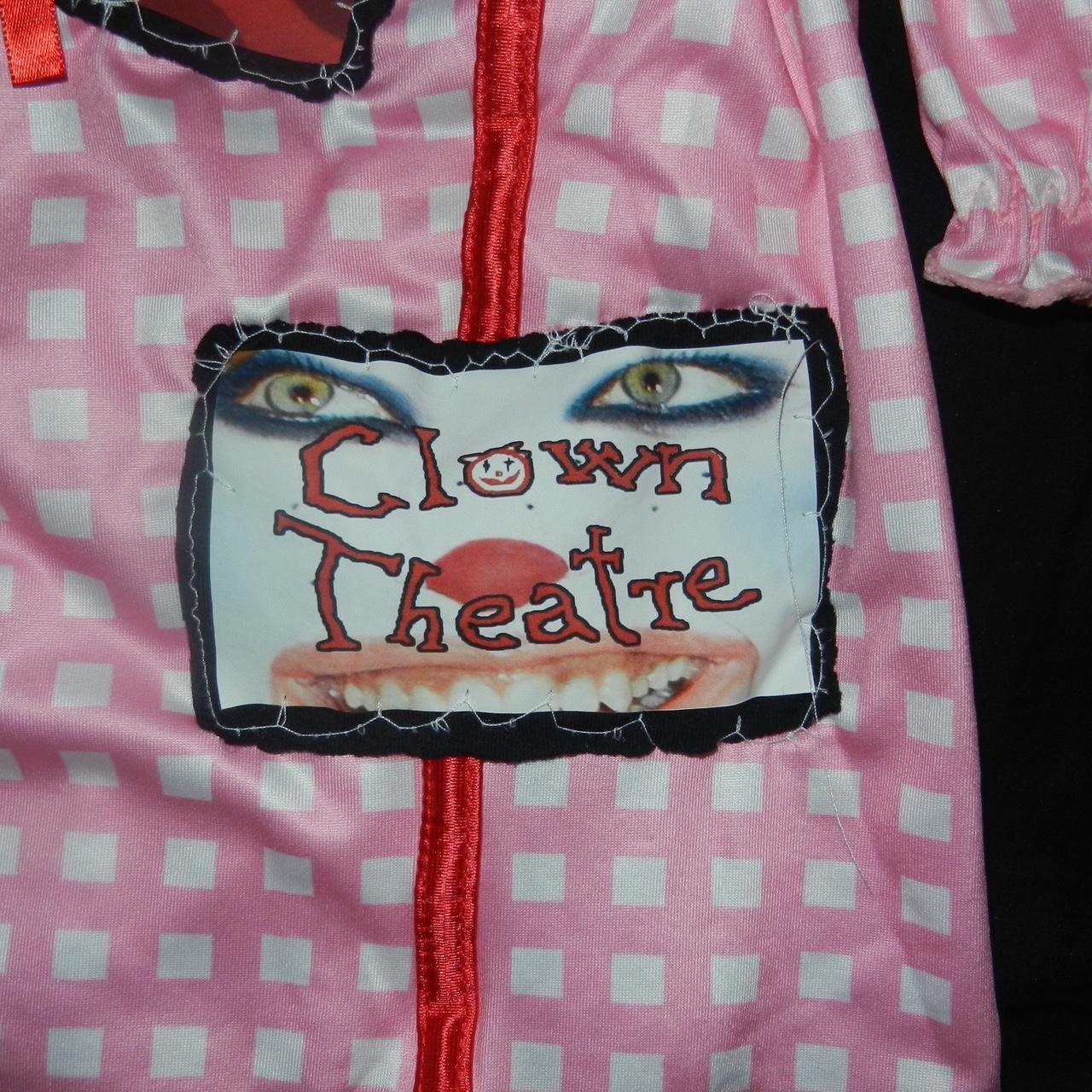 1/1 pink clown dress
